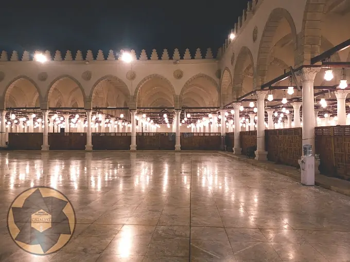 Amr ibn Al-Aas Mosque in Fustat at Cairo